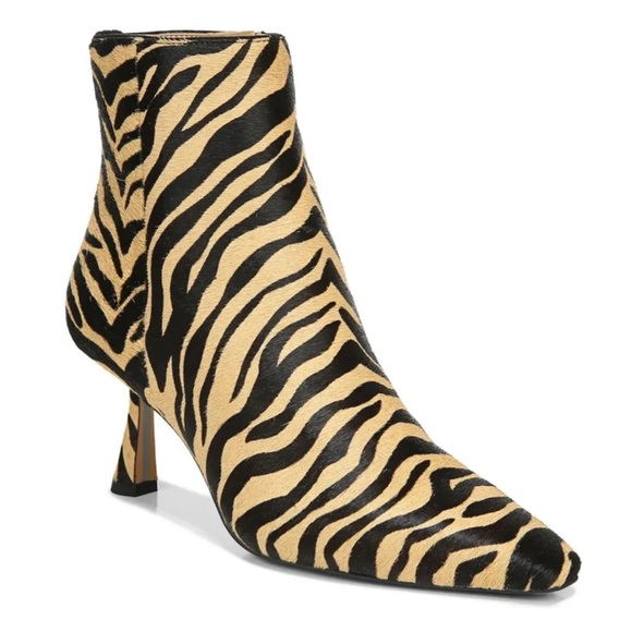 NWOB Samantha Genuine Calf Hair Bootie SAM EDELMAN - Picture 1 of 15